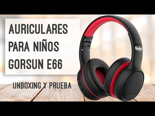 Vídeo relacionado con EarFun Auriculares para niños con cable, auriculares plegables para niños, limitador de volumen de 85 dB, función de compartir, sonido estéreo, diadema ajustable, auriculares con cable para niños