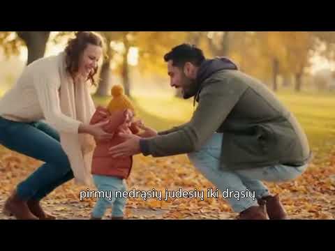 Tavalax reguliuojama kūdikių vaikštynė su minkštais ratukais (6–24 mėn.) video