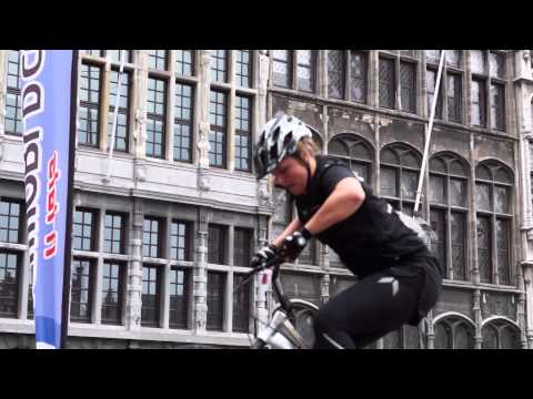 Simone Rishede @ The UCI Trials World Cup 2014 In Antwerp