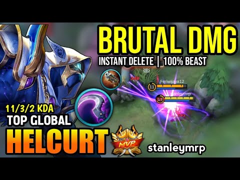 HELCURT BEST BUILD 2023 | TOP GLOBAL HELCURT GAMEPLAY | MOBILE LEGENDS