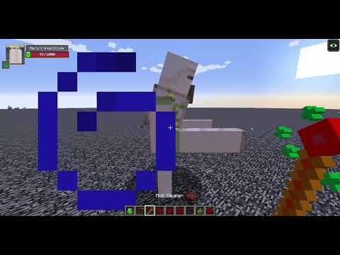 Ammored Guardian Golem VS Mutant Iron Golem - In Minecraft