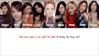 {Re-Uploaded} SNSD The Boys (English Ver.) Color-Coded Lyrics
