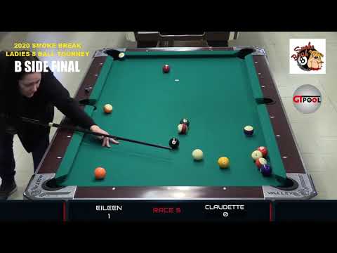 2020 Smoke Break Billiard Ladies 8 Ball Tournament --- ELITE 8 Part 7
