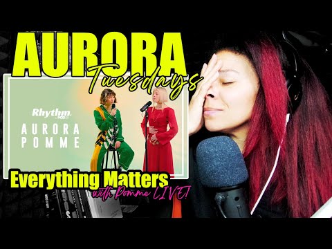 Aurora x Pomme - Live On Rhythm By Modzik | Reaction