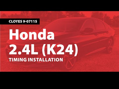 Honda 2.4L (K24) Timing Chain Replacement