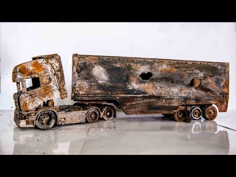 Thumbnail for EPIC Transformation! Restoration Abandoned Iveco DUCATI Semi Trailer Truck by Iveco