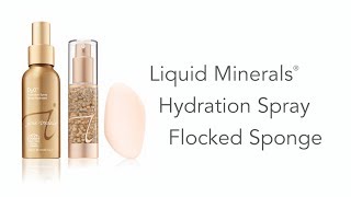 Flocked Makeup Sponge - How to Apply Liquid Minerals Foundation
