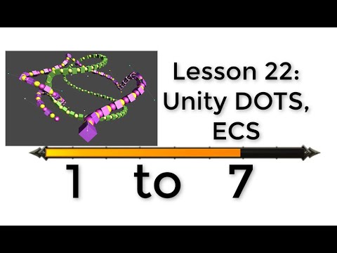 (One To Seven) Game Development Boot Camp (Lesson 22/23): Unity DOTS ECS