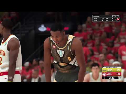 NBA 2K19 MYGM - 19-20 Playoffs First Round : Bronx Avengers V.S Atlanta Hawks (Game 4)