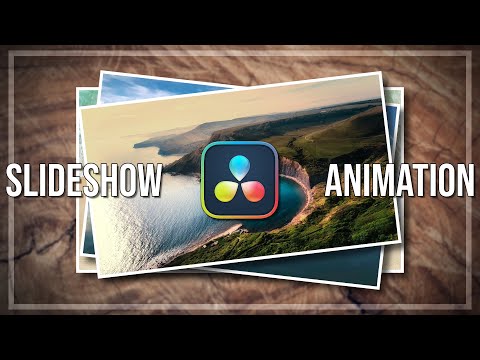 Animating a slideshow for images and videos | DaVinci Resolve Tutorial