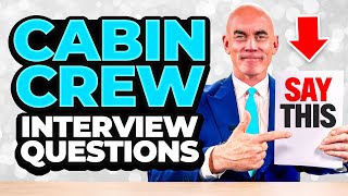 CABIN CREW INTERVIEW QUESTION & ANSWERS! (How to PREPARE for a CABIN CREW INTERVIEW!)