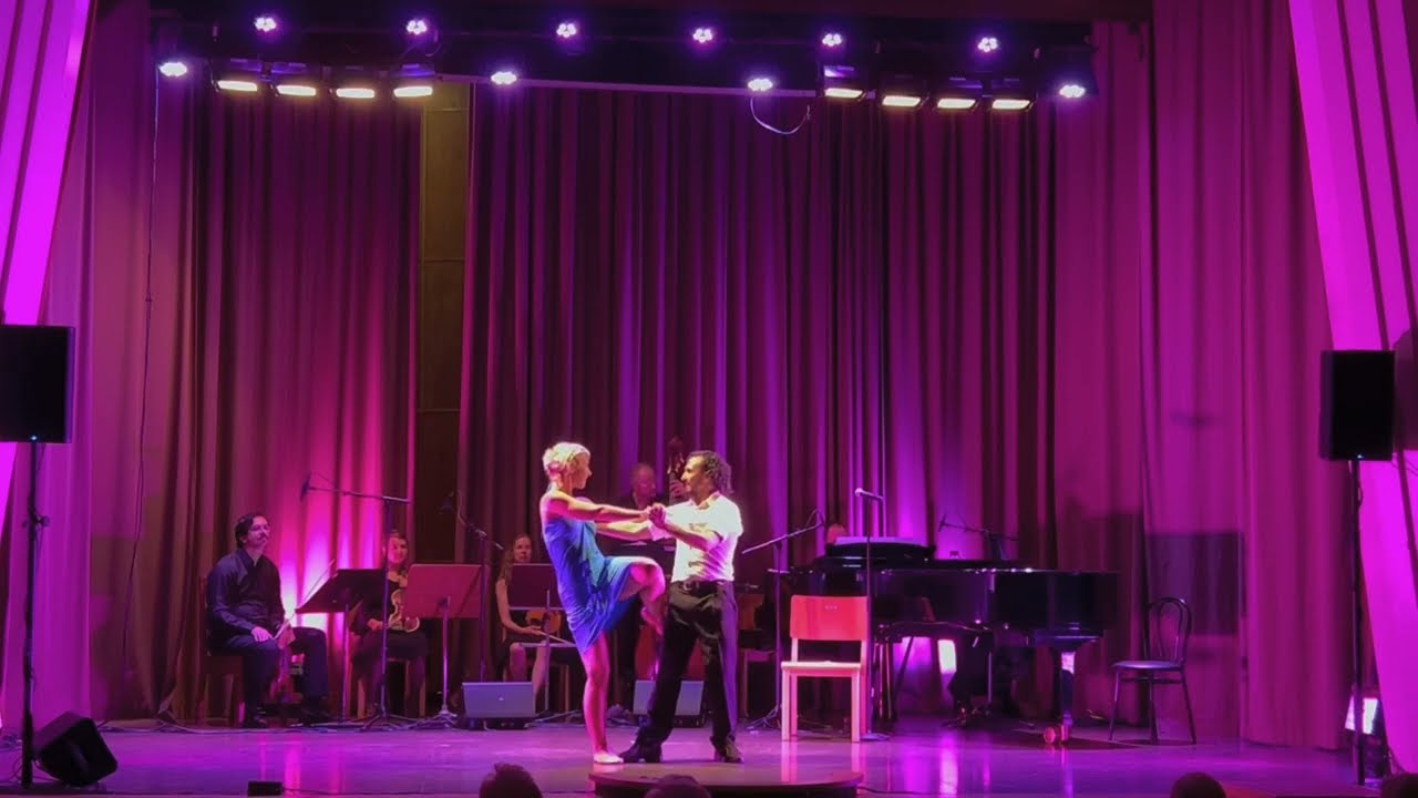 Ezequiel Sanucci & Lydia Muller - Neotango demo - Oblivion - at Le Petit Festival Hanko - Finland