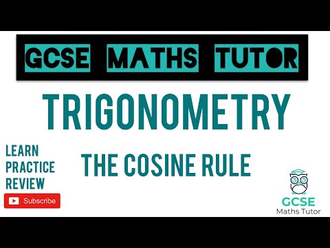 The Cosine Rule | Grade 7 Maths Revision | GCSE Maths Tutor