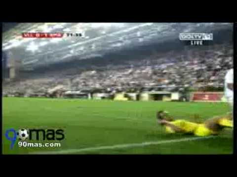 Villarreal 0 2 Real Madrid Ronaldo y Kaka Jornada 4 09 23 2009 90mas com HD Highlight all goals