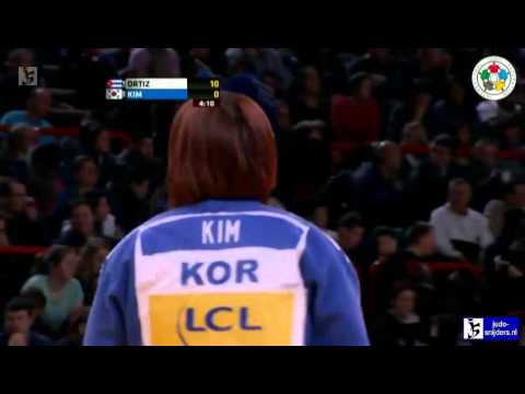 Judo 2013 Grand Slam Paris: Ortiz (CUB) - Kim (KOR) [+78kg] semi-final