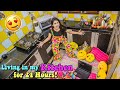 Living In My Kitchen Rasoda For 24 HOURS And This Is What Happened