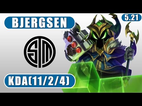 TSM Bjergsen | Veigar vs  Lissandra | Mid | November 4th, 2015 | Season 5 | Patch 5.21