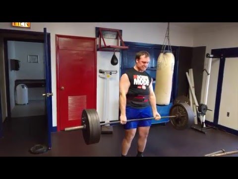 Raw - New Rep 405lb Deadlift 3rep PR *No Straps* Episode 63!