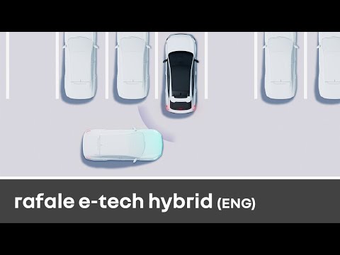 rear cross traffic alert - Rafale full hybrid E-Tech - Renault