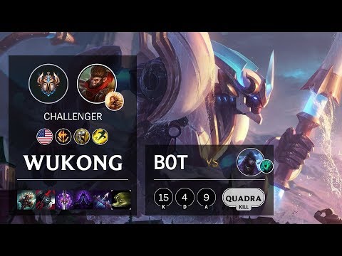 Wukong Bot vs Aphelios - NA Challenger Patch 10.10