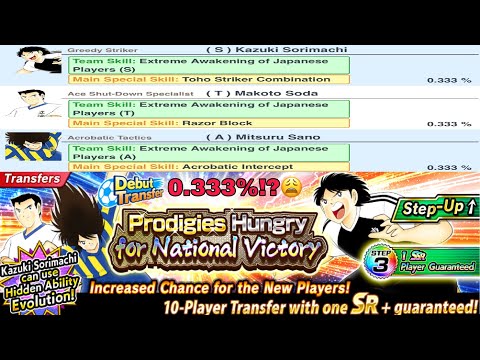 So call prodigies banner 150DB pull!!! [Captain Tsubasa Dream Team]