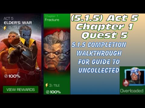 5.1.5 Act 5, Chapter 1, Quest 5 Completion walkthrough with 4*s for guide onto uncollected title!