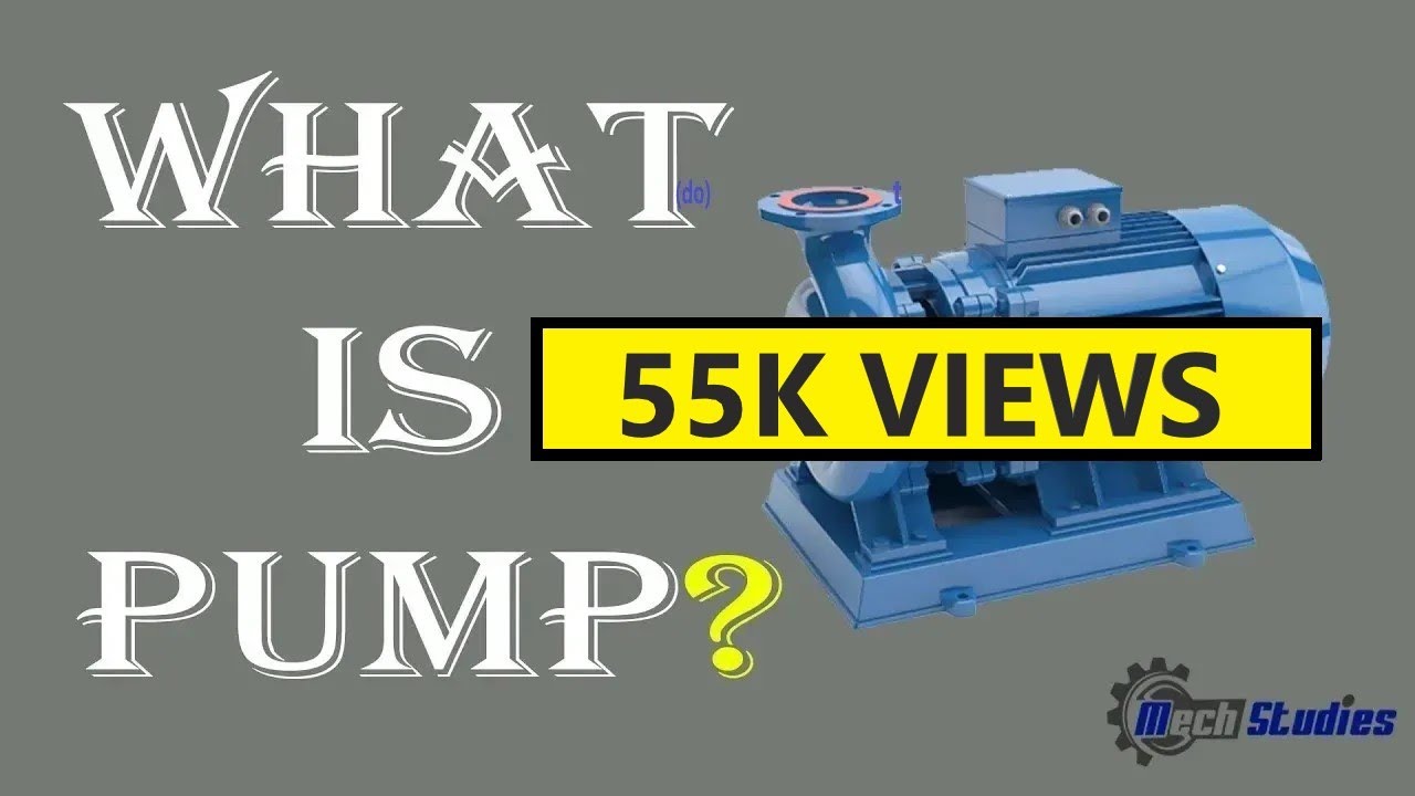 What is pump I Pump Basics I Definition of Pump I Working Principle