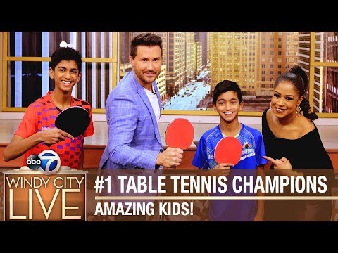 Table Tennis Champions | Amazing Kids I Nandan & Sid Naresh