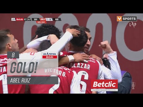 Golo Abel Ruiz: Braga (1)-0 Moreirense (Liga 23/24 #20)