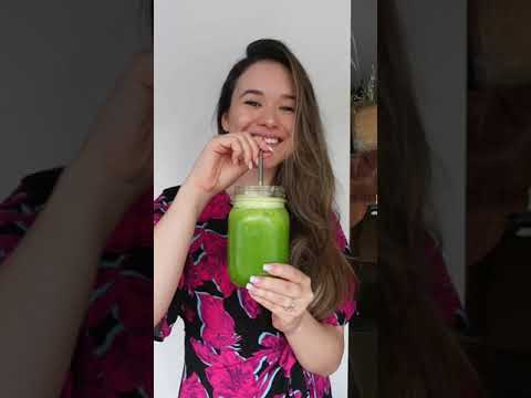 How to make a green juice without a juicer #shorts #greenjuice #healthy #recipe #food