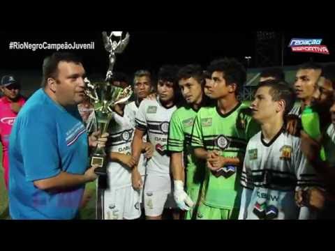 Rio Negro 2 x 0 Sul América - Rio Negro Campeão AM 1º Turno Juvenil
