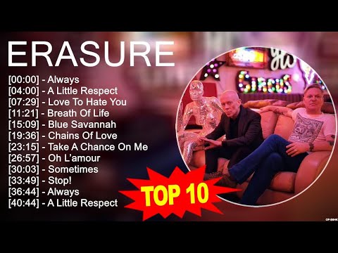 E r a s u r e Best Songs 🌻 70s 80s 90s Greatest Music Hits 🌻 Golden Playlist