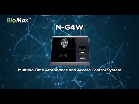 Biomax N-G4WMulti-Biometric Time Attendance and Access Control System