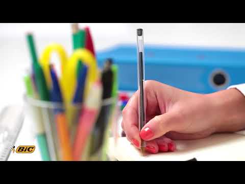 Balpen Bic Cristal medium assorti zakje à 8 2 gratis