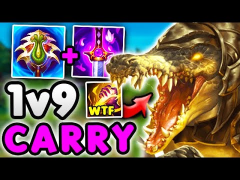 MY LETHALITY RENEKTON JUNGLE HARD CARRIES LIKE NOTHING YOU'VE SEEN (I GOT A PENTAKILL!)