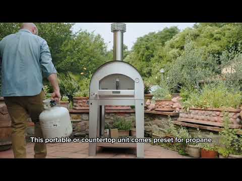 Fontana Forni Napoli & Margherita Pizza Ovens Video