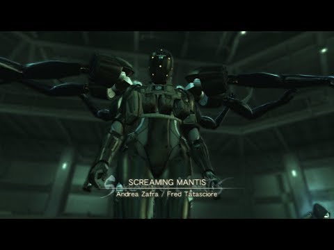 Metal Gear Solid 4 Guns of the Patriots - Screaming Mantis Boss Fight