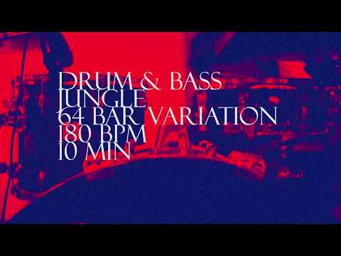 Free Drum Loops - Drum and Bass Jungle 180 BPM 10 min - Download