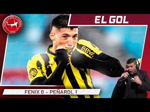 FÉNIX 0 PEÑAROL 1 resumen del gol GUTI GUTIÉRREZ
