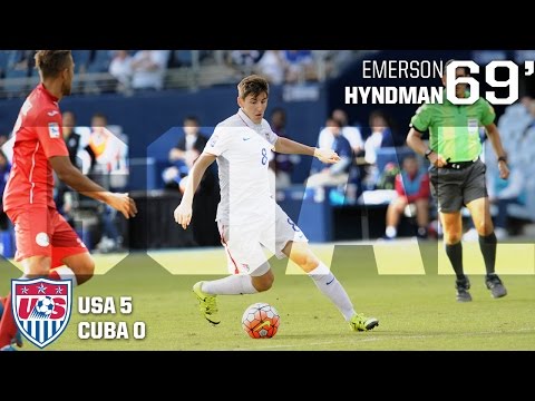 U-23 MNT vs. Cuba: Emerson Hyndman Goal - Oct. 3, 2015