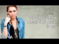 Miley Cyrus - Every Rose Has It's Thorn (Lyrics ...