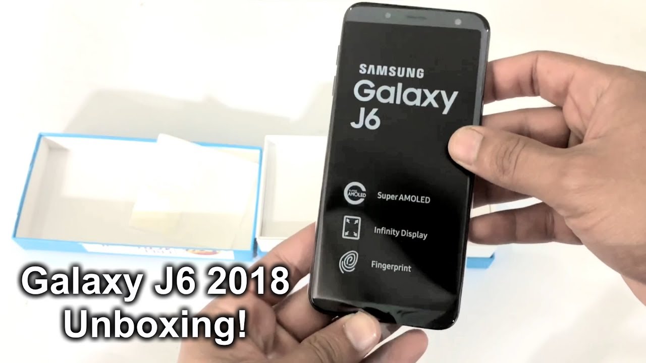 Samsung Galaxy J6 2018 Unboxing, First Look & Setup