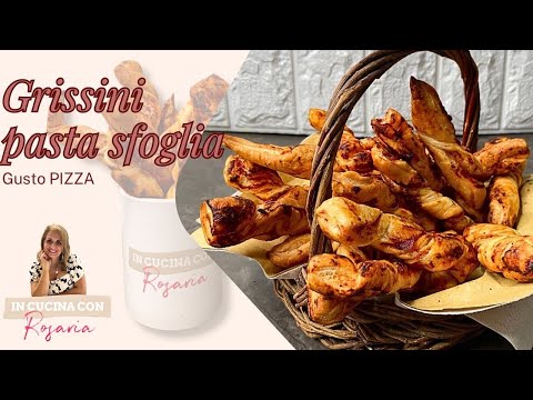 ANTIPASTO SFIZIOSO -GRISSINI PASTA SFOGLIA GUSTO 🍕-PIZZA SNACK