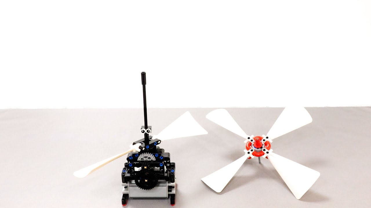 Wind-Spin Top / 風の独楽 : LEGO Technic