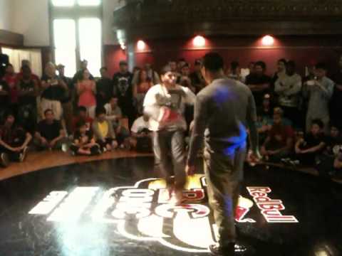 RedBull BC One Boston Cypher Tony T-Bag -Vs- Bebo