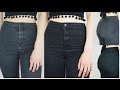 DYING MY JONI JEANS BACK TO BLACK DIY JEANS HACK Hannah Dorman