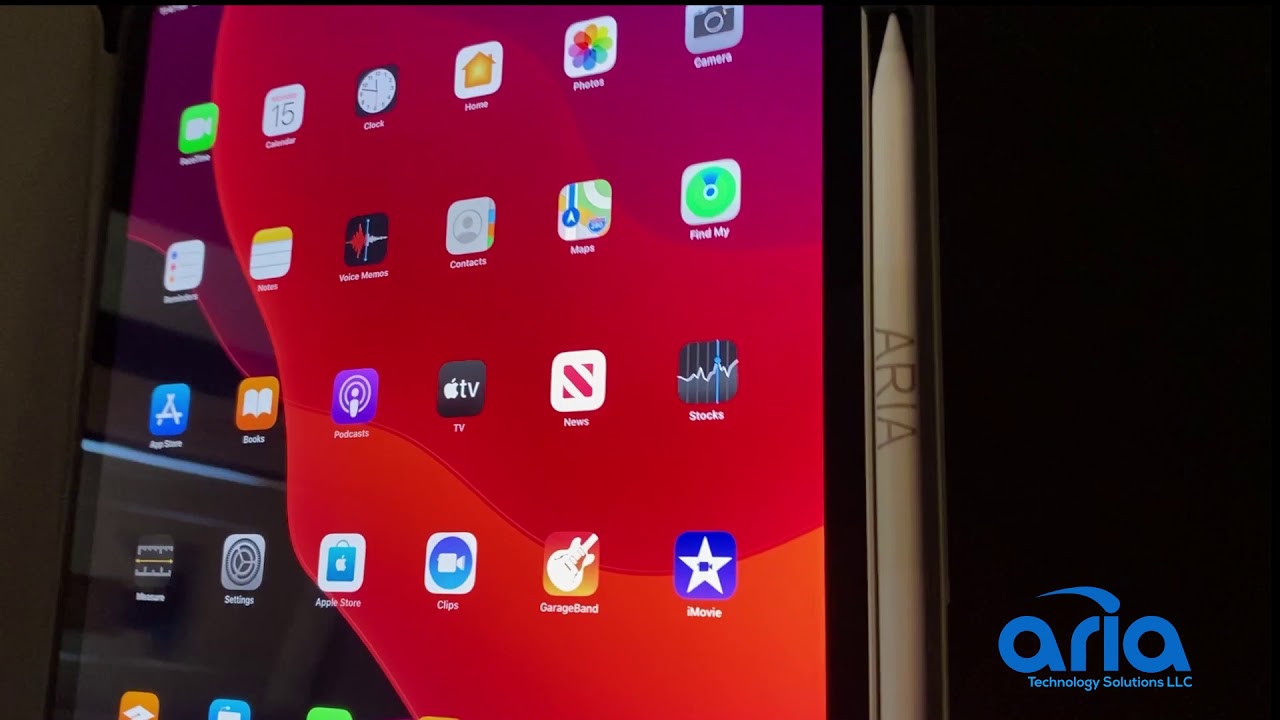 Aria AV Rentals - iPad Pro With Apple Pencil 12 9‑inch 2020