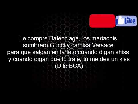 BCA y sech - la serenata ft. Dimelo flow (LETRA)