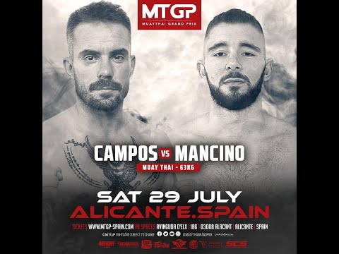 CARLOS CAMPOS (CAMP MUAY) VS ADRIAN MANCINO (DIM COT) CATEGORIA 63,00 KG