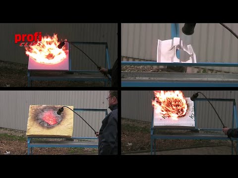 Fire behavior of building materials in pigsties